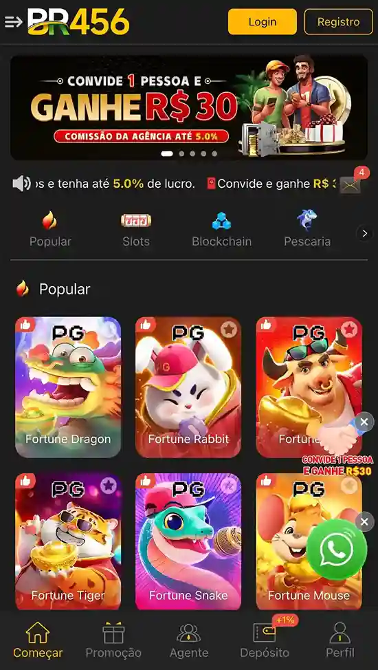 baixar aplicativo login